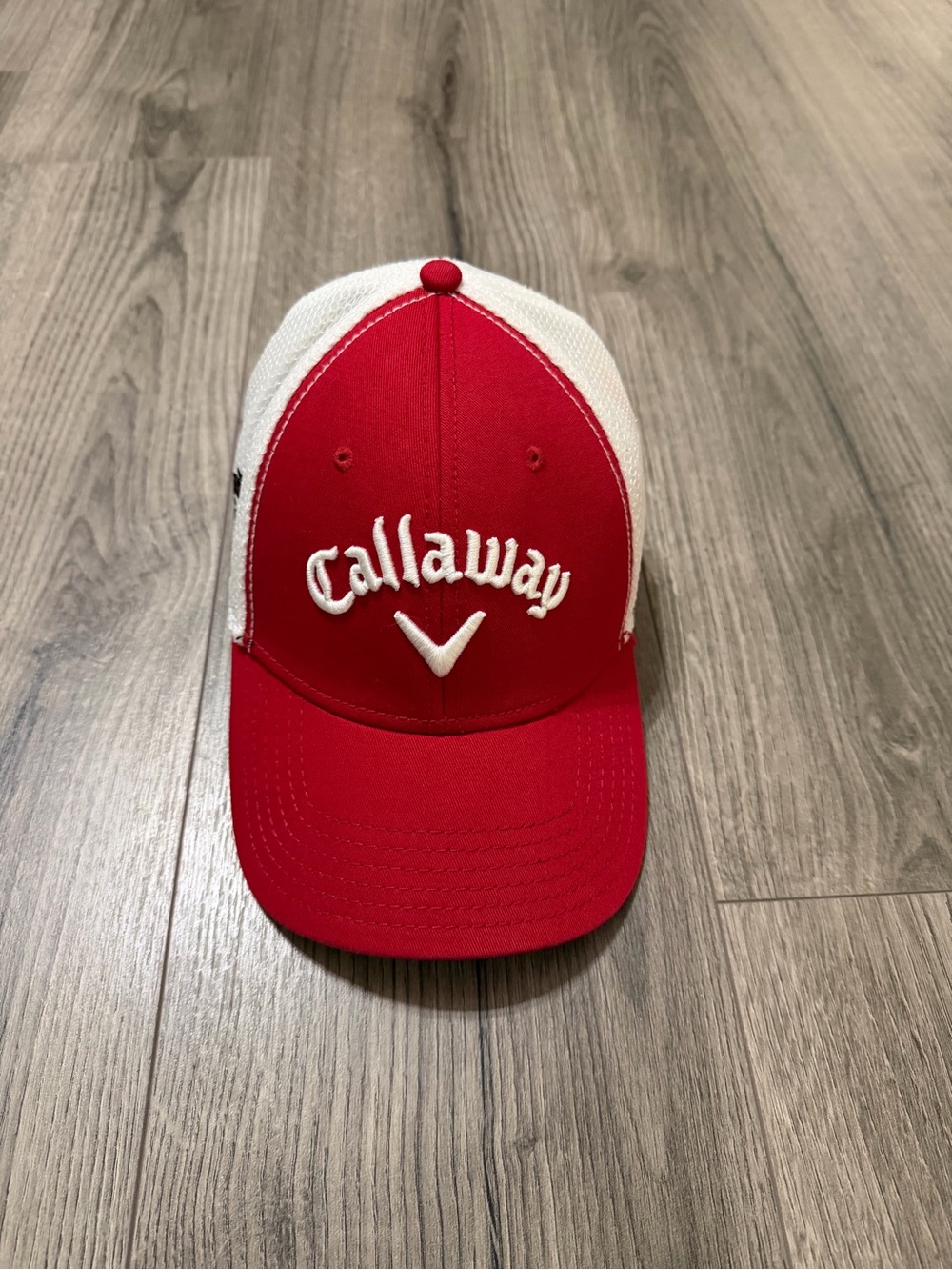 Callaway Red and White Trucker Hat